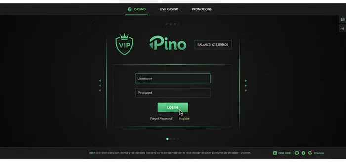 Pino Casino Login