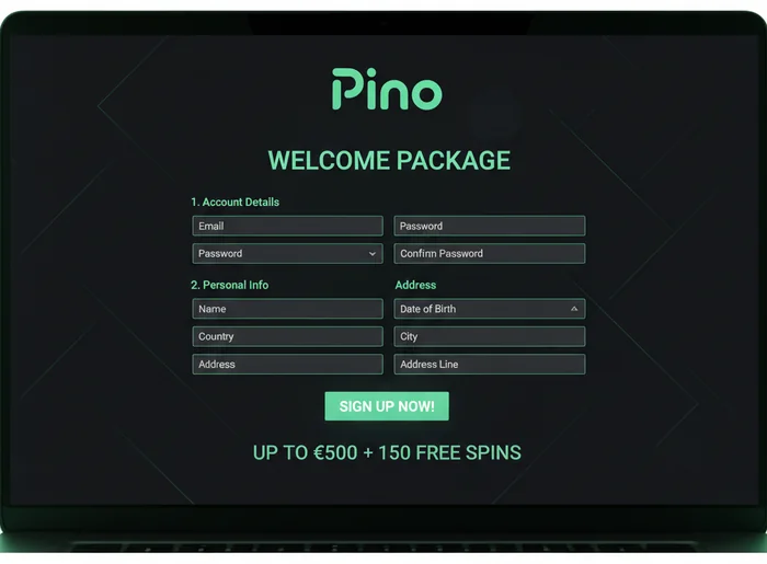 Pino Casino Signup
